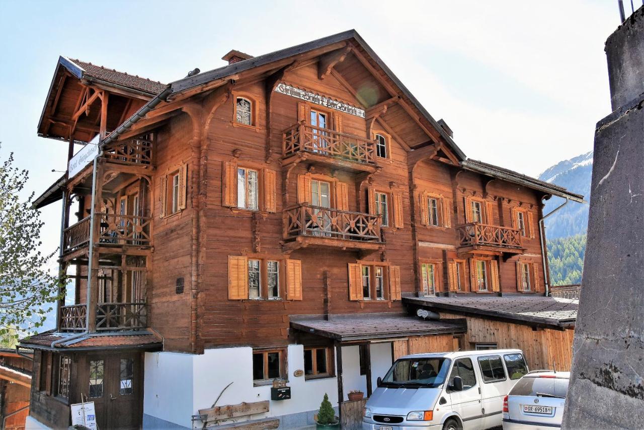 Alpina Lodge Bed & Breakfast Tschiertschen Bagian luar foto