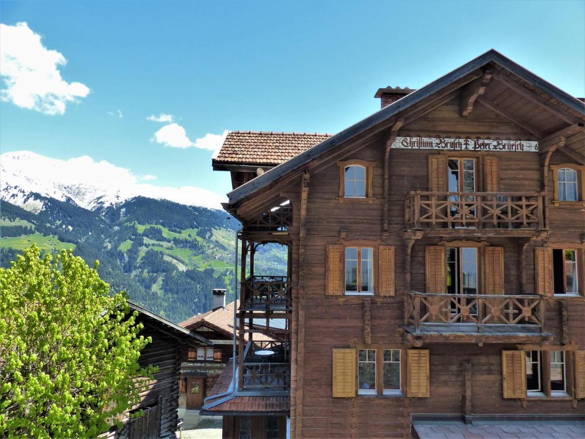 Alpina Lodge Bed & Breakfast Tschiertschen Bagian luar foto