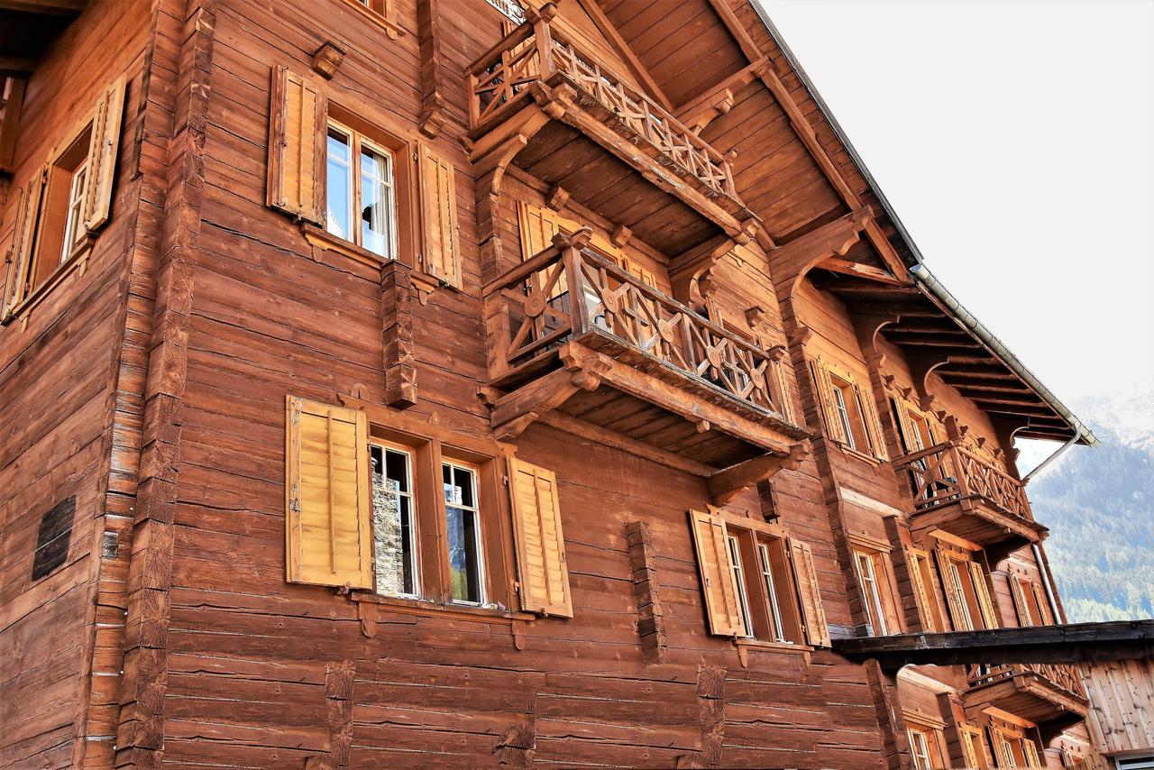 Alpina Lodge Bed & Breakfast Tschiertschen Bagian luar foto