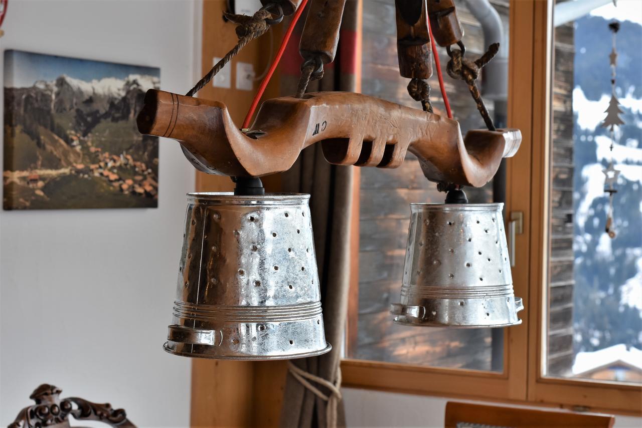 Alpina Lodge Bed & Breakfast Tschiertschen Bagian luar foto